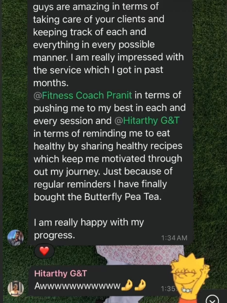 WhatsApp testimonial 4